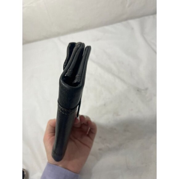 Fossil Ellis Clutch Womens Black Leather Wallet - Picture 11 of 15